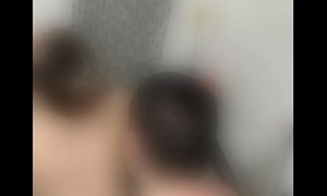 Husband overhear nevertheless his friend fuck wife in shower